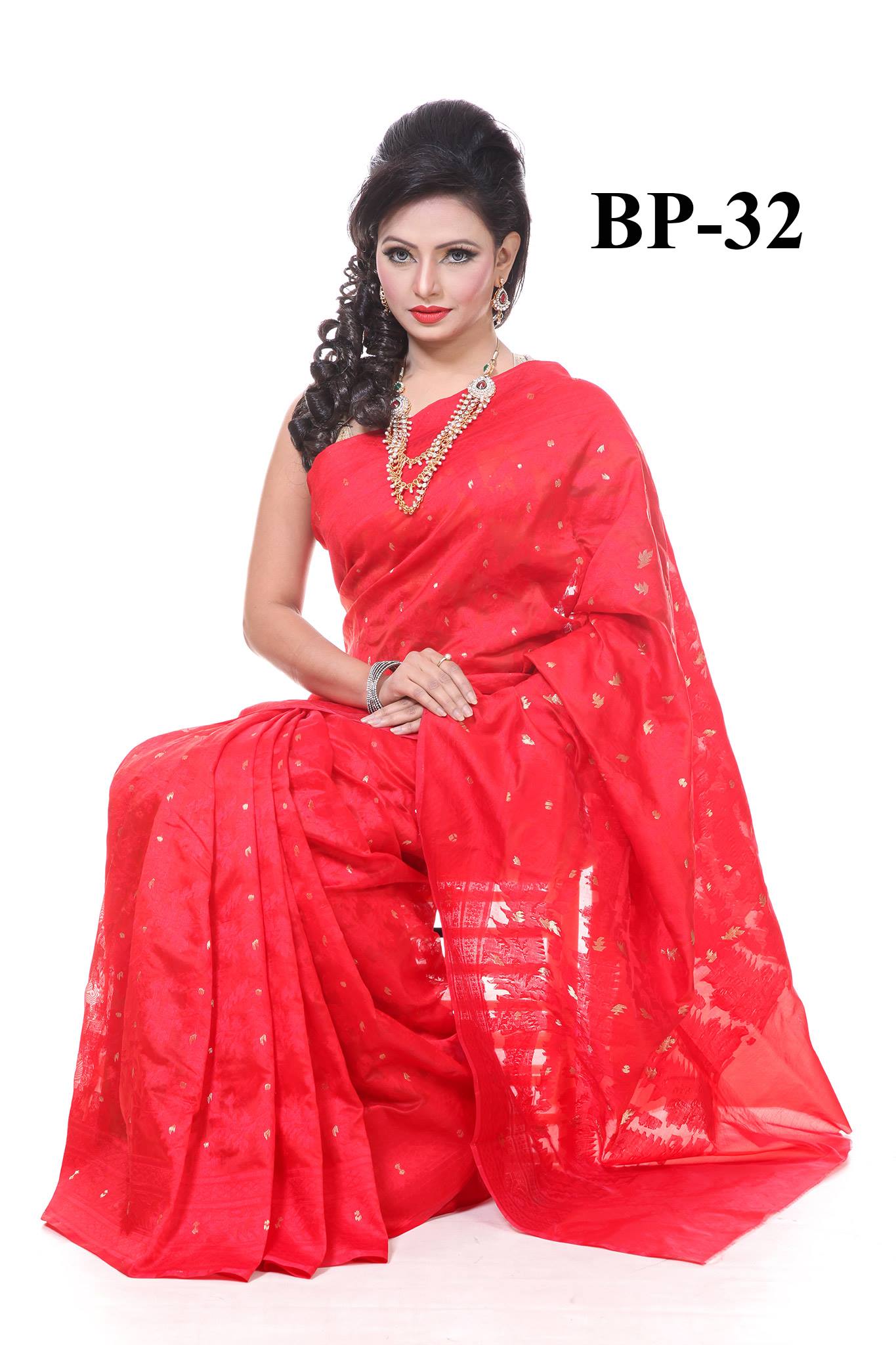 Jamdani Silk Katan Saree